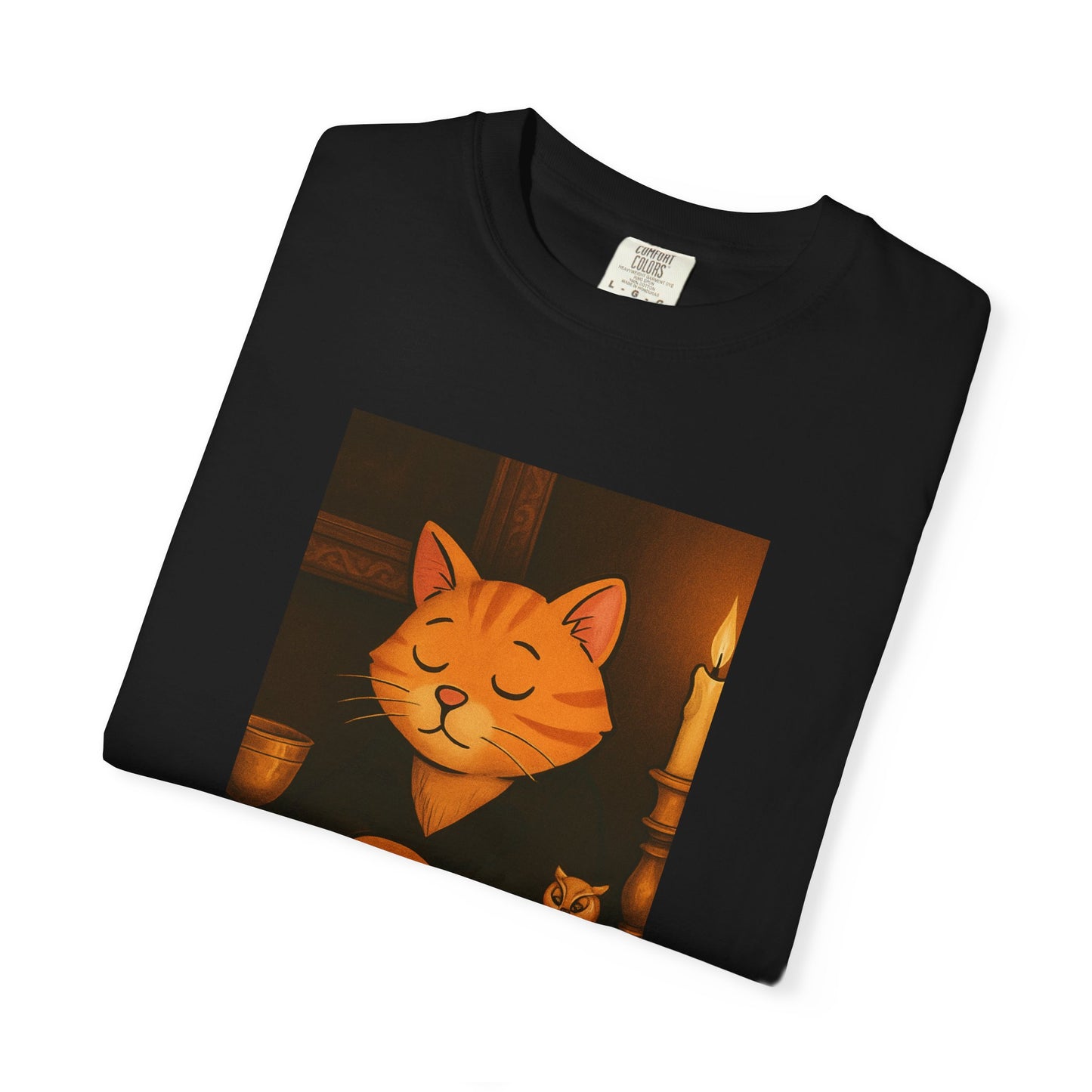 "Meowvin's Room" Men's Stylish Cat T-Shirt