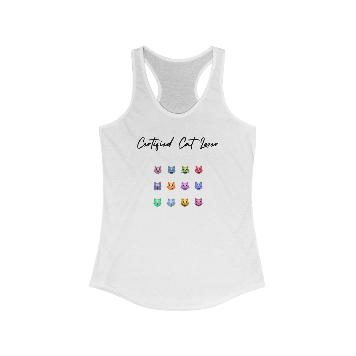 Certified Cat Lover Funny Women's Tank Top