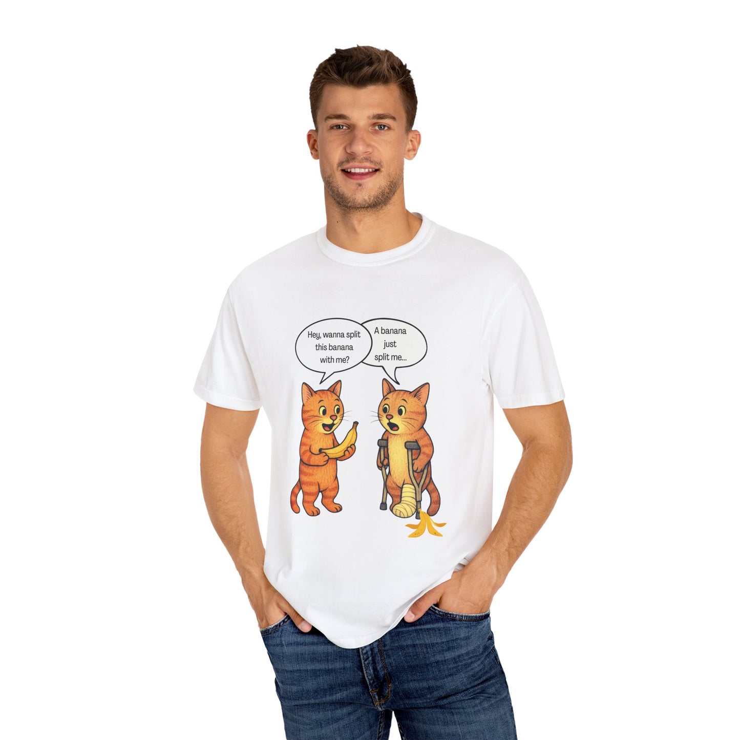 "Banana Split" - Funny Comic T-Shirt