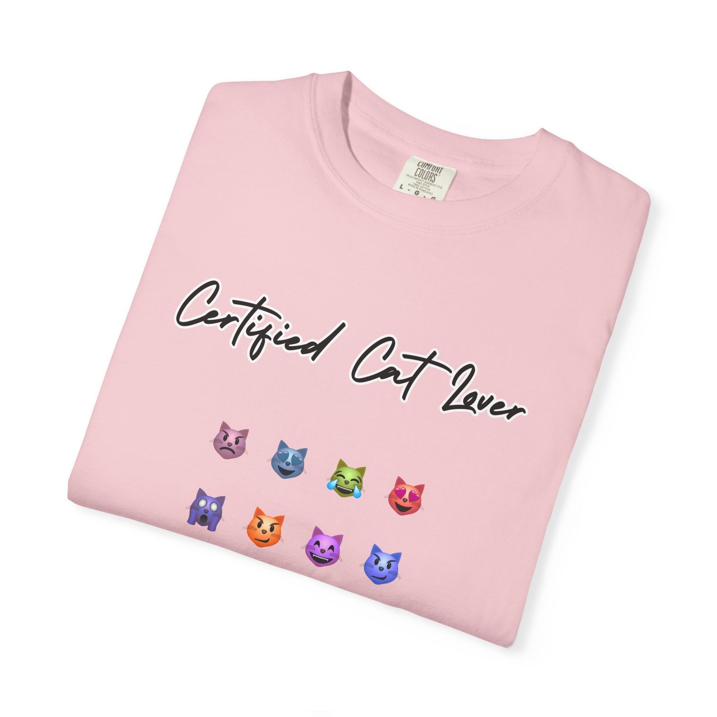 Certified Cat Lover Funny Unisex T-Shirt