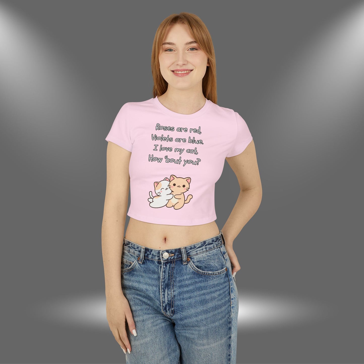 I Love My Cat - Women's Baby Tee