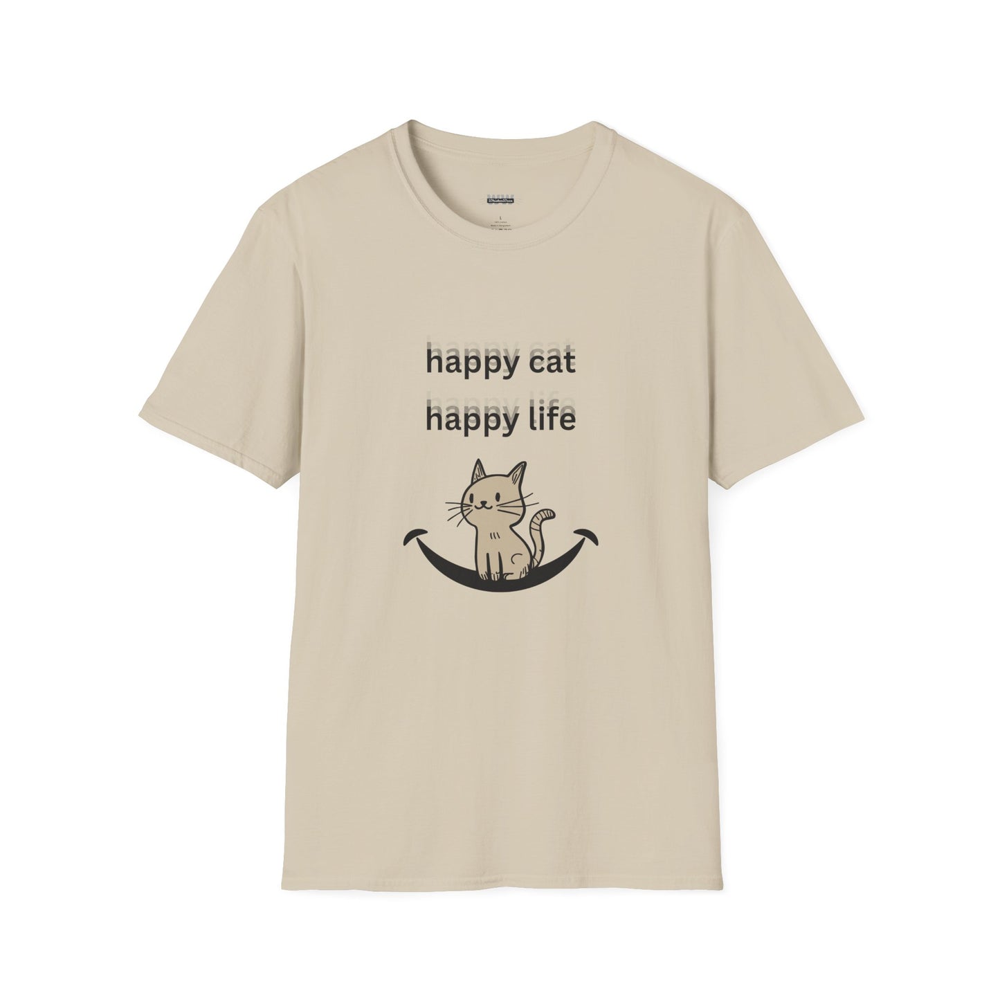Happy Cat Happy Life Men's/Unisex (Bright Colors)