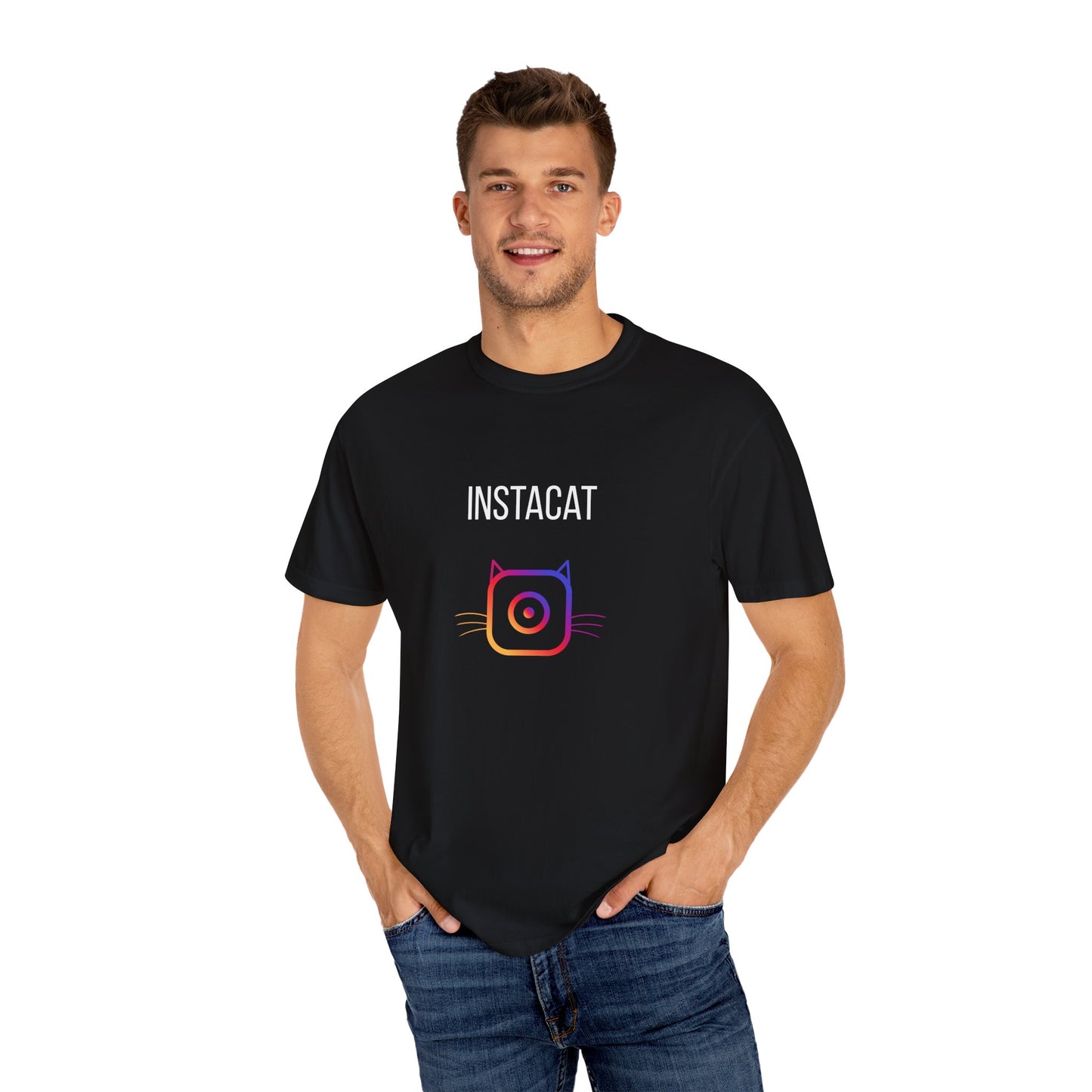 "InstaCat" Funny Cat T-Shirt