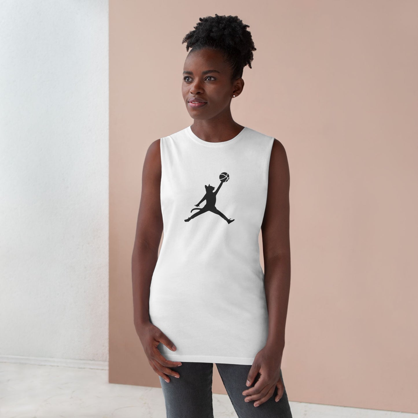 Meowchael Jordan Unisex Tank Top