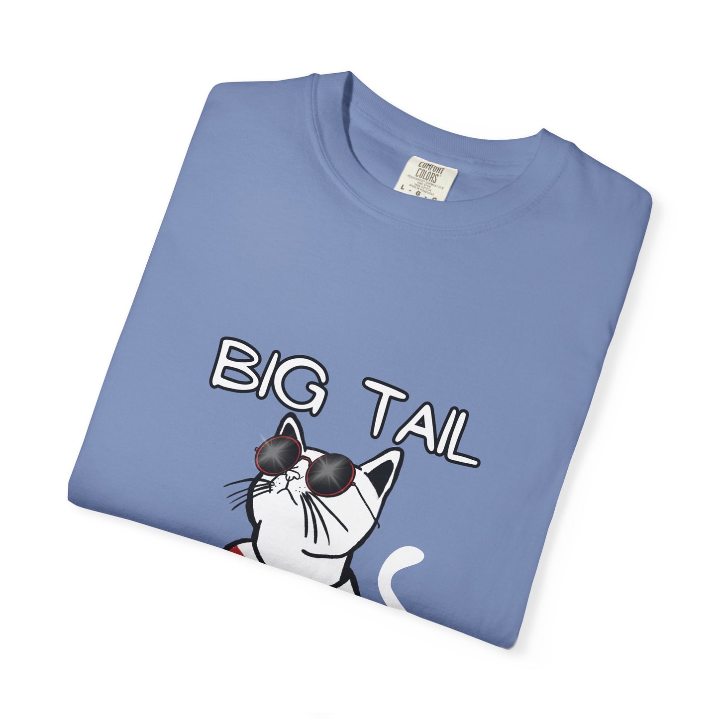 "Big Tail Energy" Men's Bold Edgy Cat T-Shirt