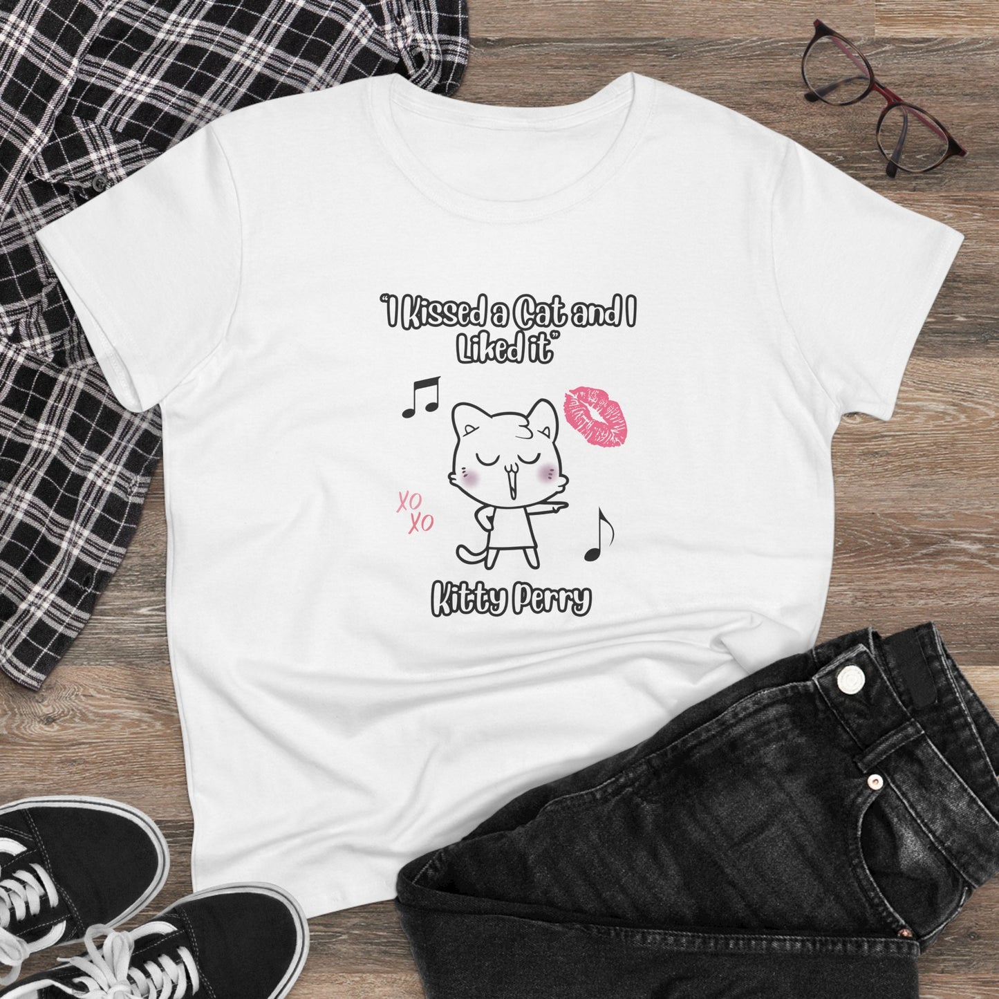 Kitty Perry Women's Parody T-Shirt