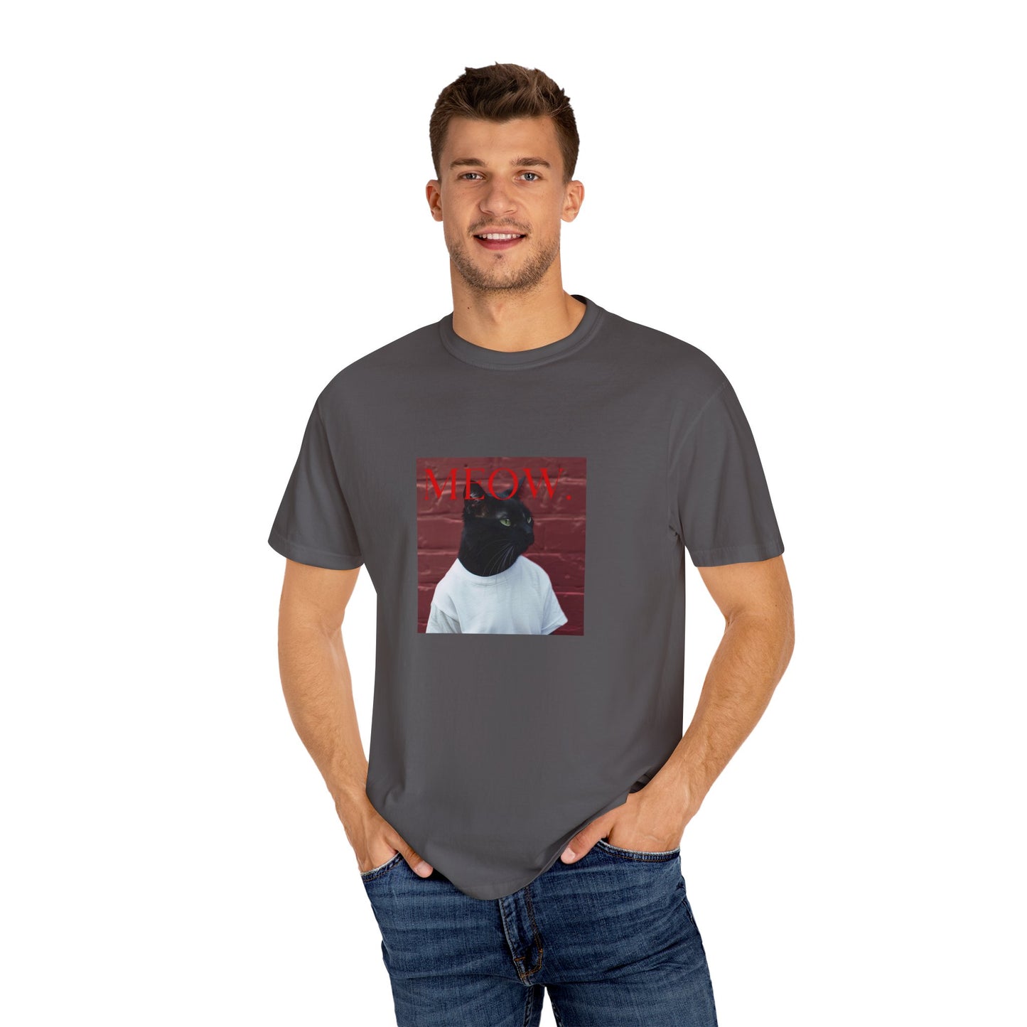 'MEOW.' Men's/Unisex T-Shirt