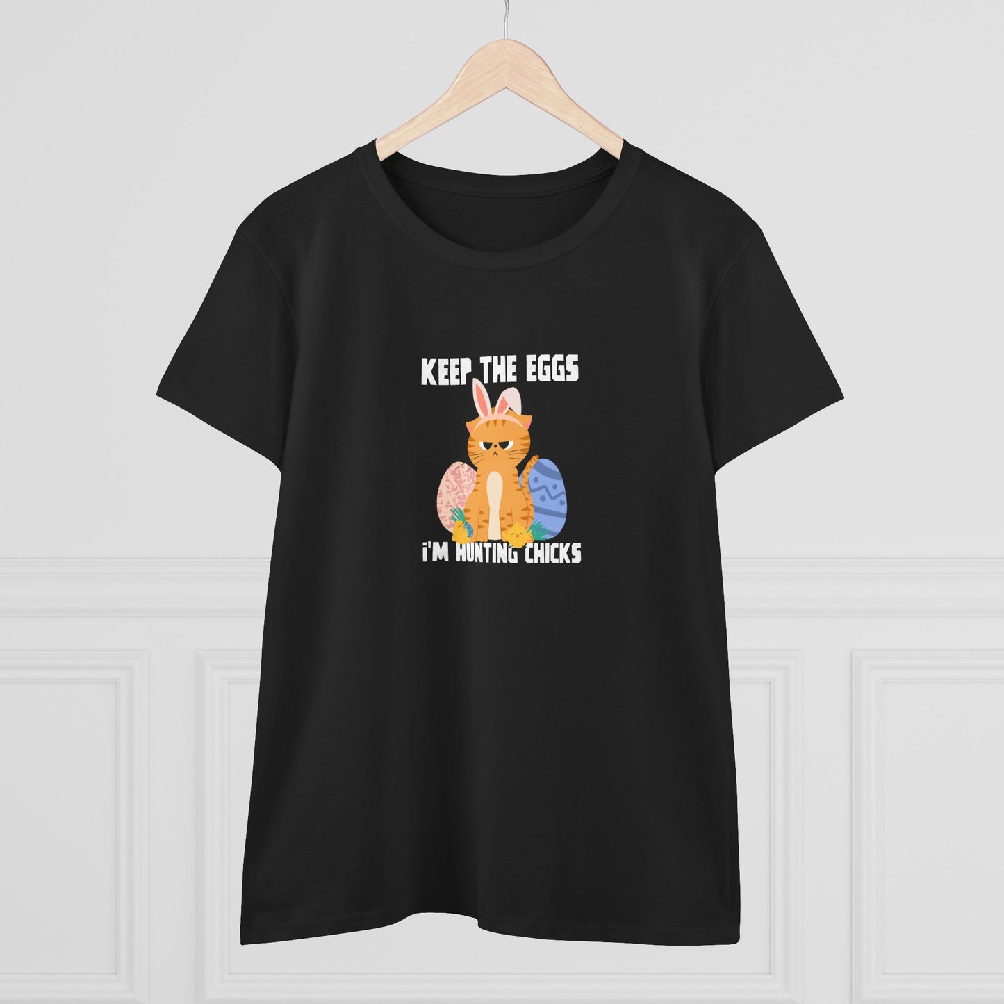 Keep the Eggs Funny Easter Women's T-Shirt