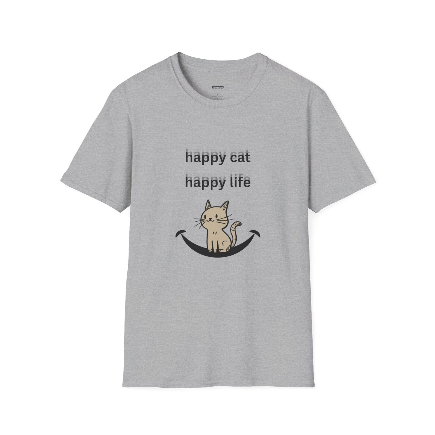 Happy Cat Happy Life Men's/Unisex (Bright Colors)