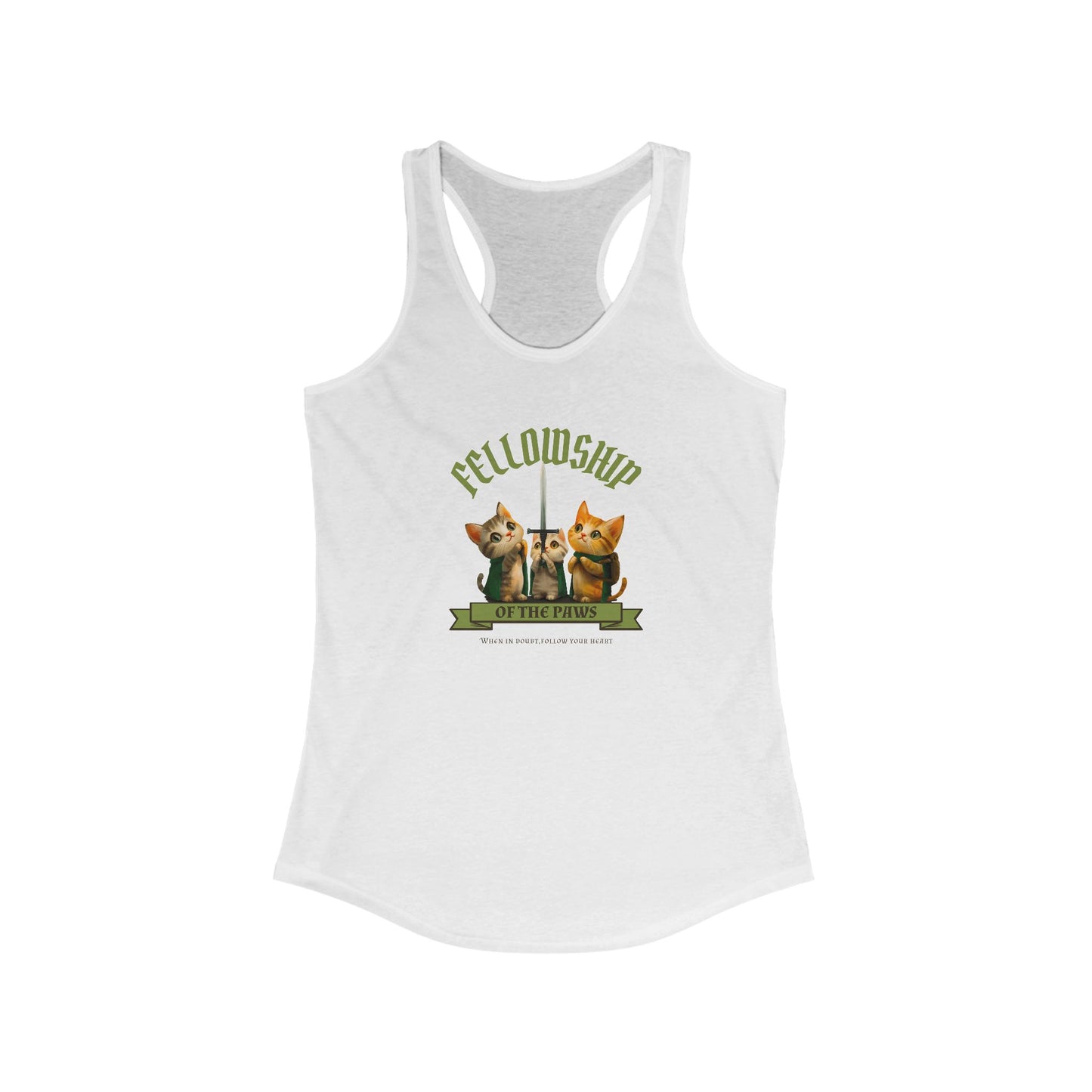 Fellowship of the Paws Women's Tank Top