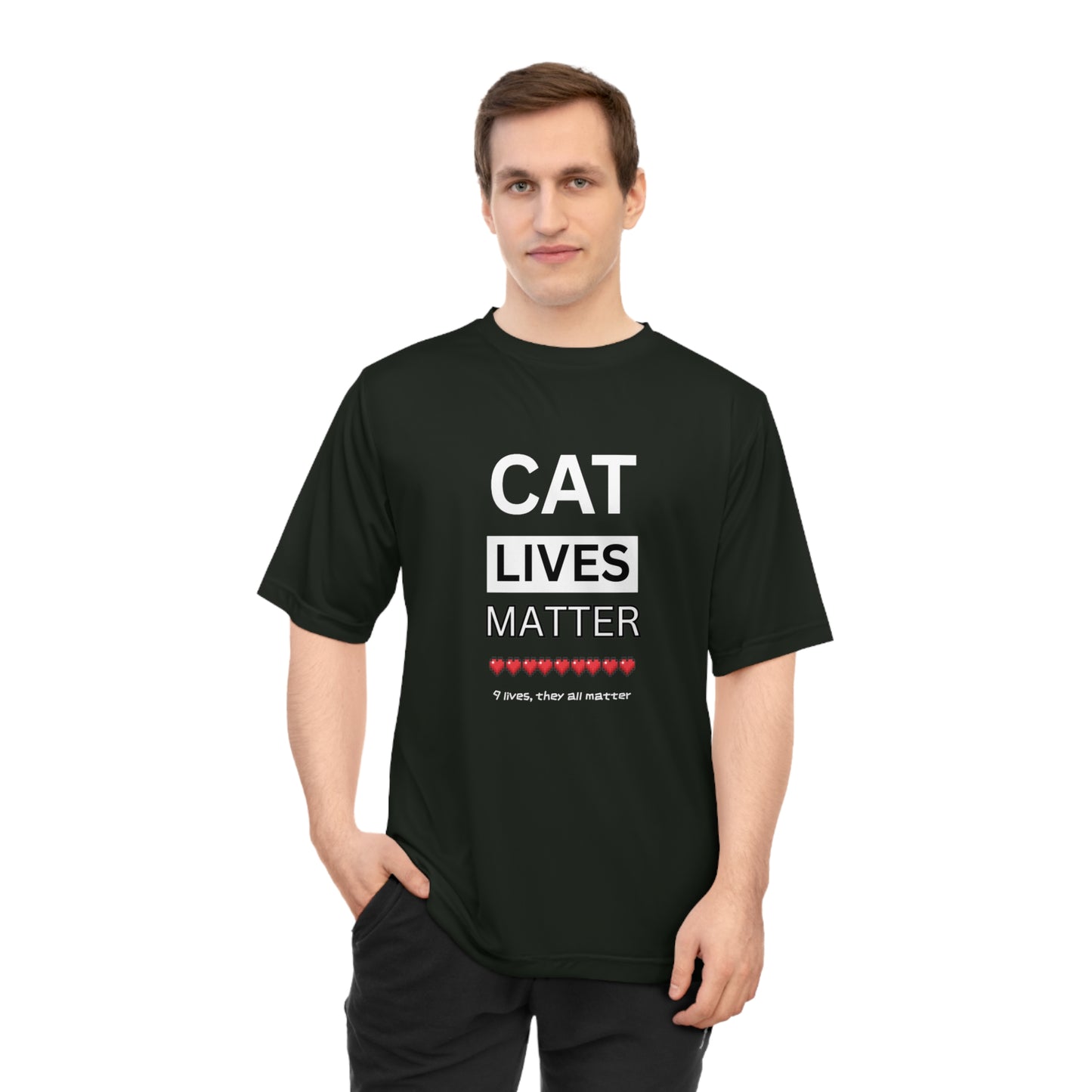 "Cat Lives Matter" Bold Cat T-Shirt