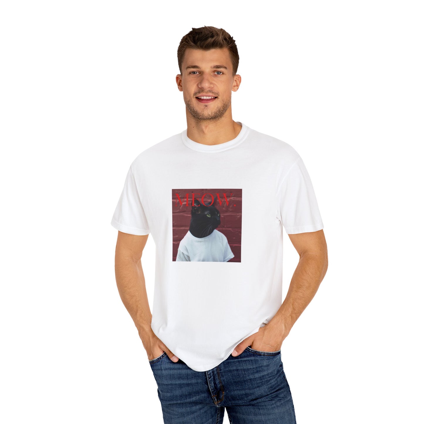 'MEOW.' Men's/Unisex T-Shirt