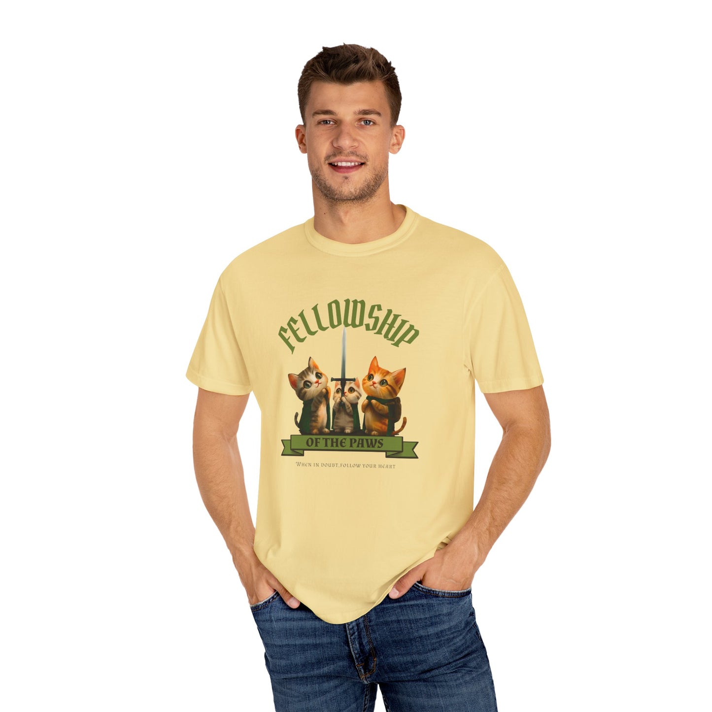 Fellowship of the Paws Men's/Unisex T-Shirt