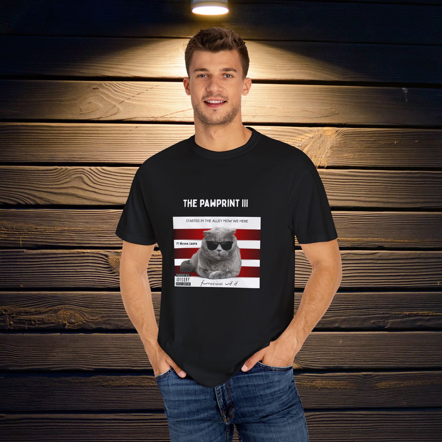 "The Pawprint III" Funny T-Shirt