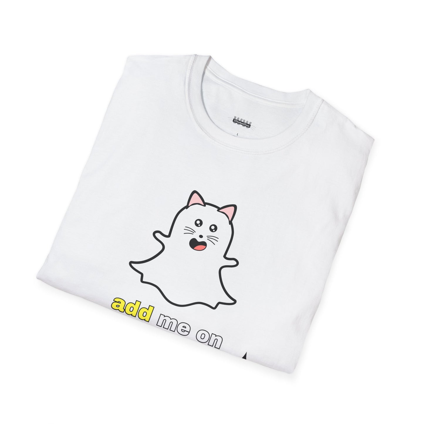 Add Me On SnapCat Men/Unisex T-Shirt