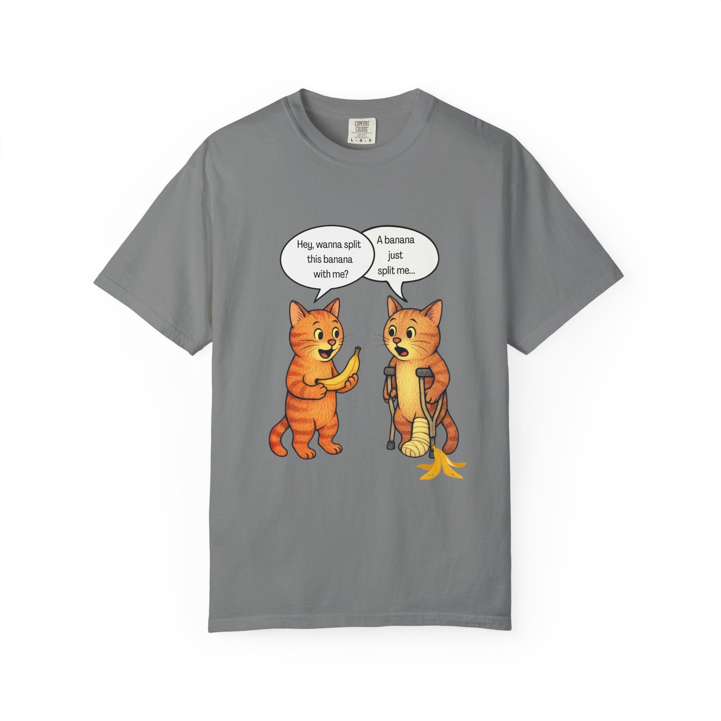 "Banana Split" - Funny Comic T-Shirt