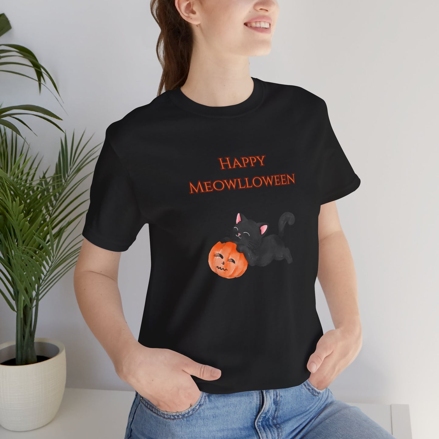 Happy Meowlloween Halloween Unisex Shirt