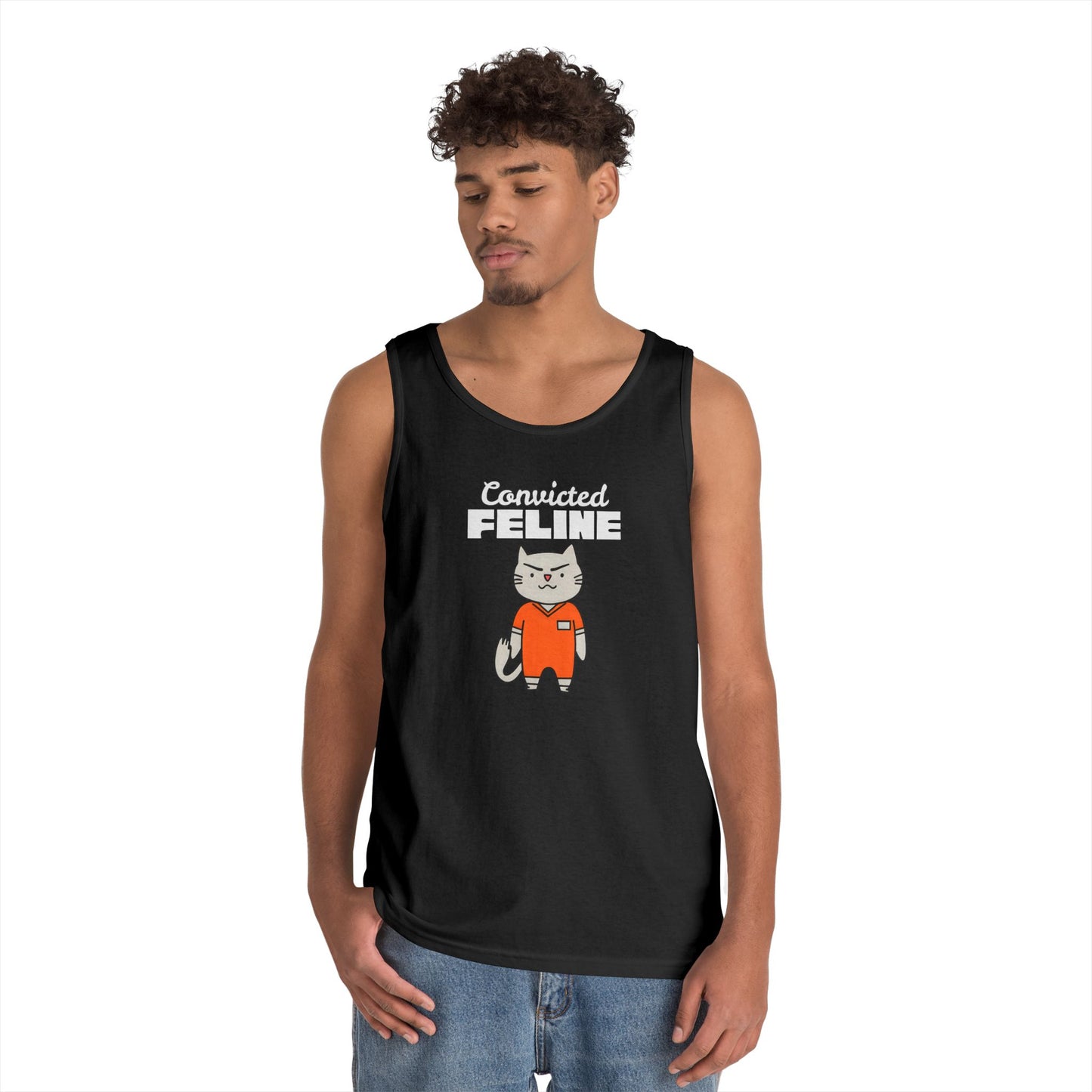 Convicted Feline Men's/Unisex Tank Top
