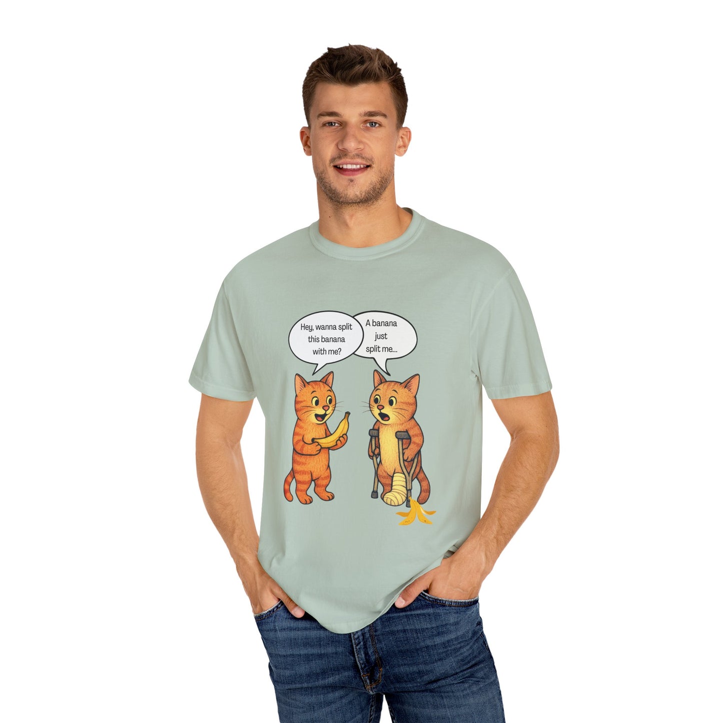 "Banana Split" - Funny Comic T-Shirt