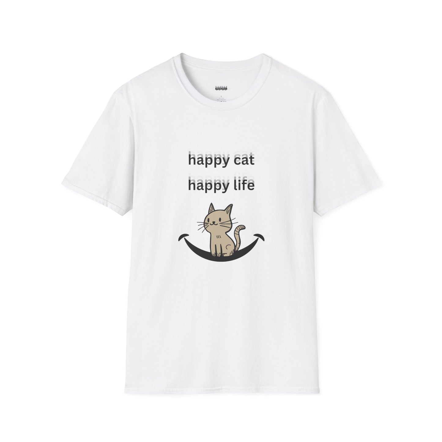 Happy Cat Happy Life Men's/Unisex (Bright Colors)