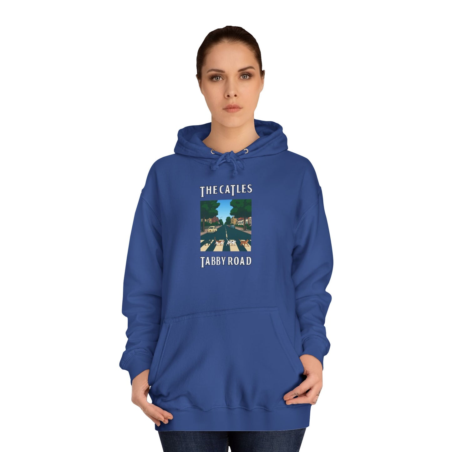The Catles - Tabby Road Funny Unisex Hoodie