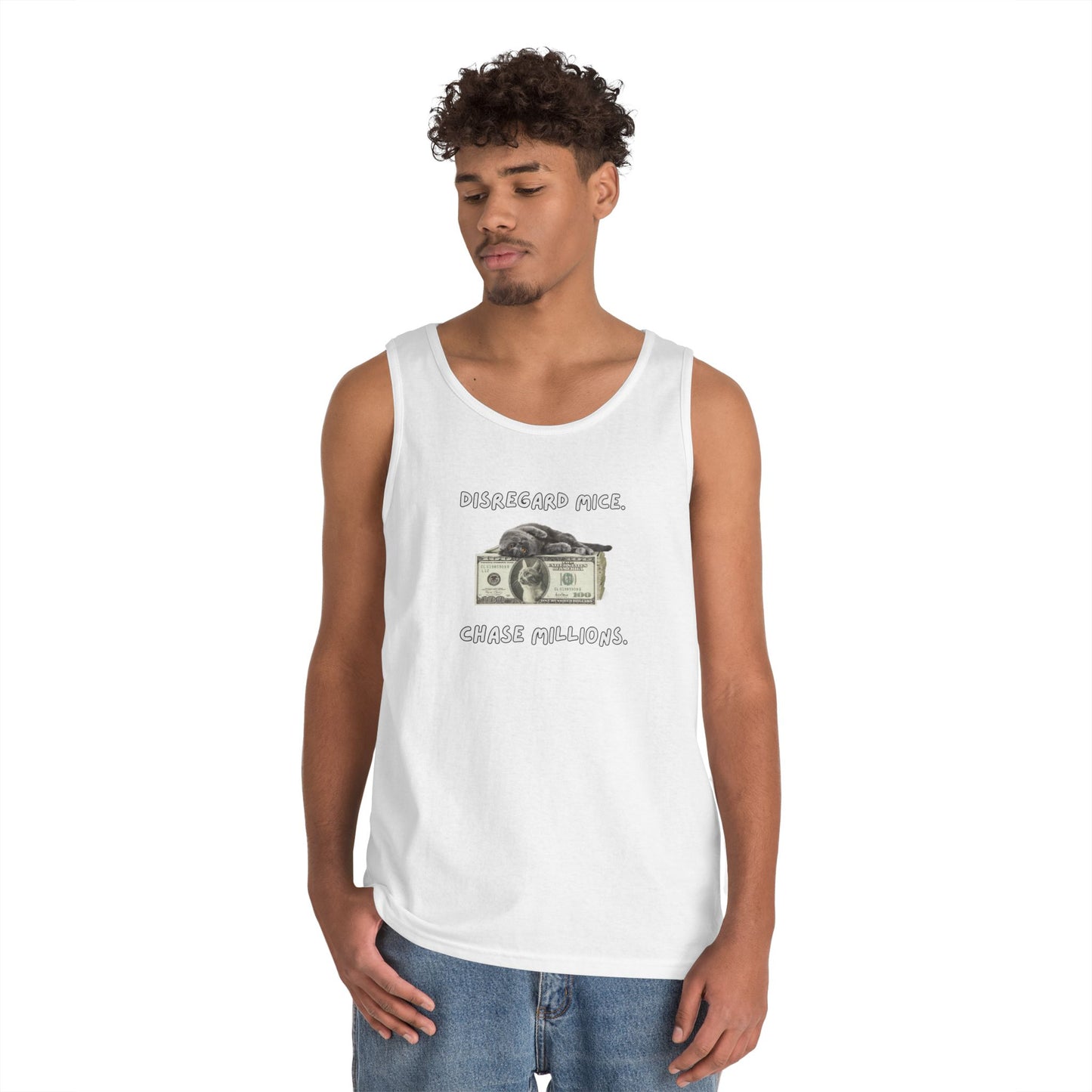 Disregard Mice Chase Millions Men's/Unisex Tank Top