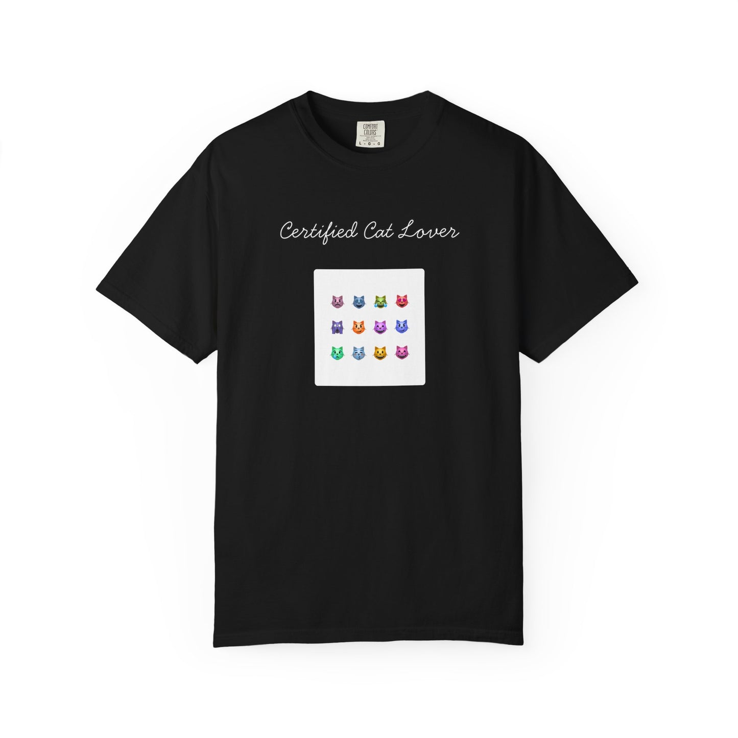 Certified Cat Lover Funny Men's/Unisex Tee