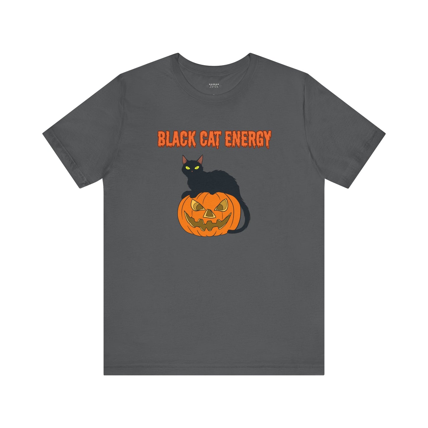 Black Cat Energy Halloween Unisex Shirt