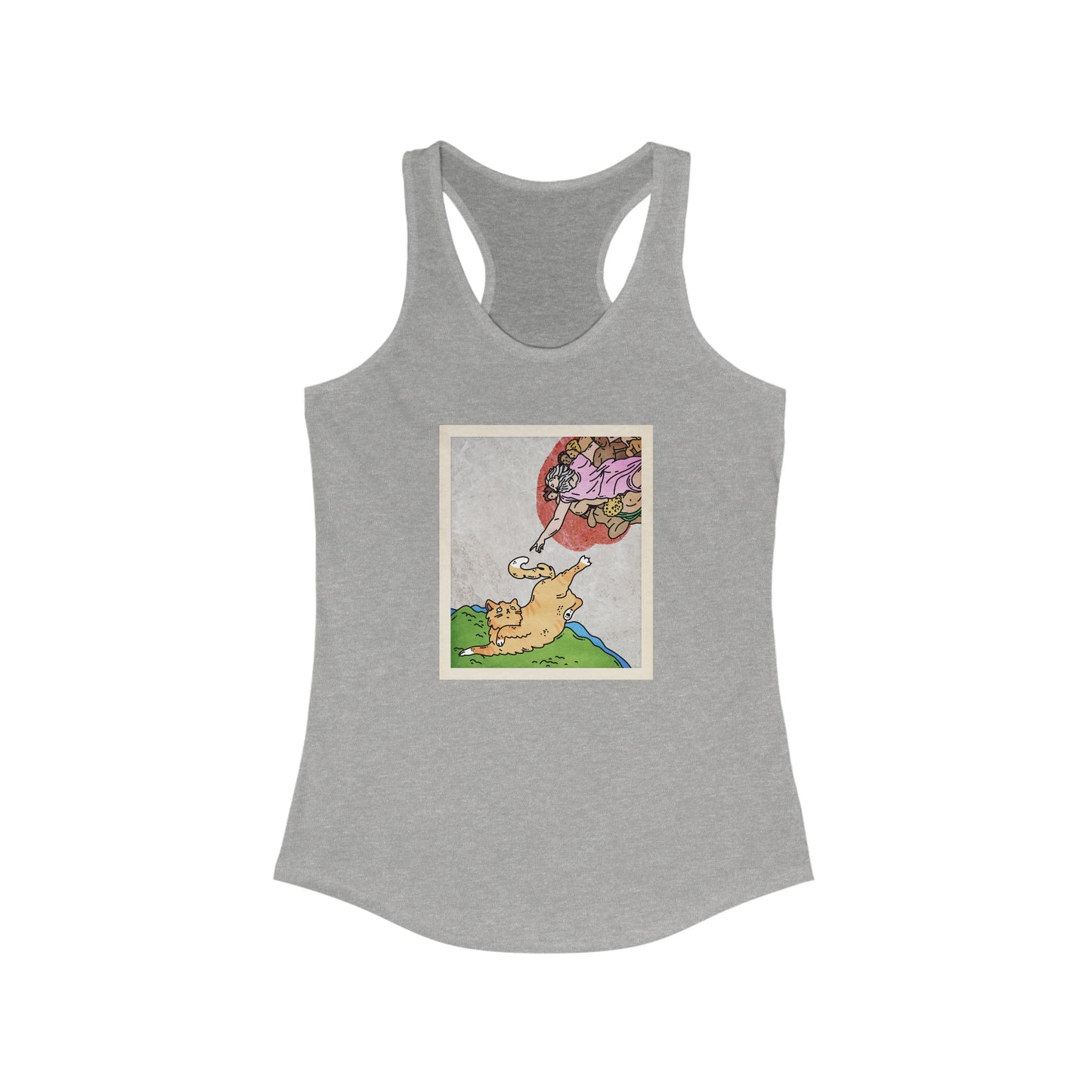 Cat Renaissance Artwork Women's Tank Top