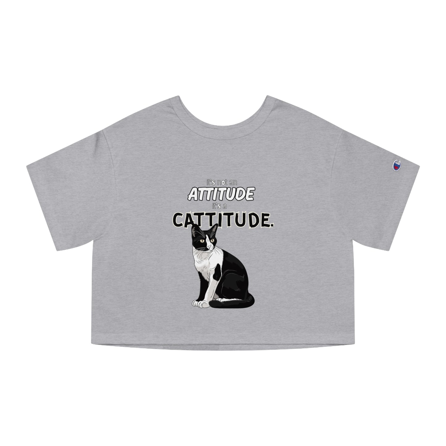 All About the Cattitude - Women's Crop Top