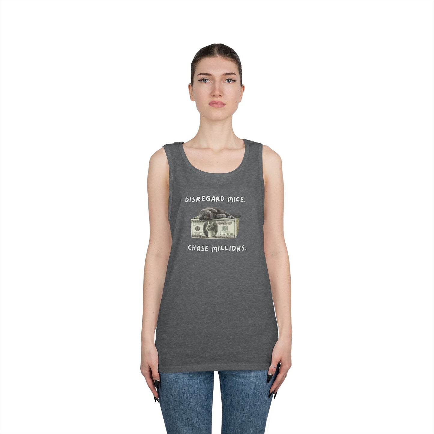 Disregard Mice Chase Millions Men's/Unisex Tank Top