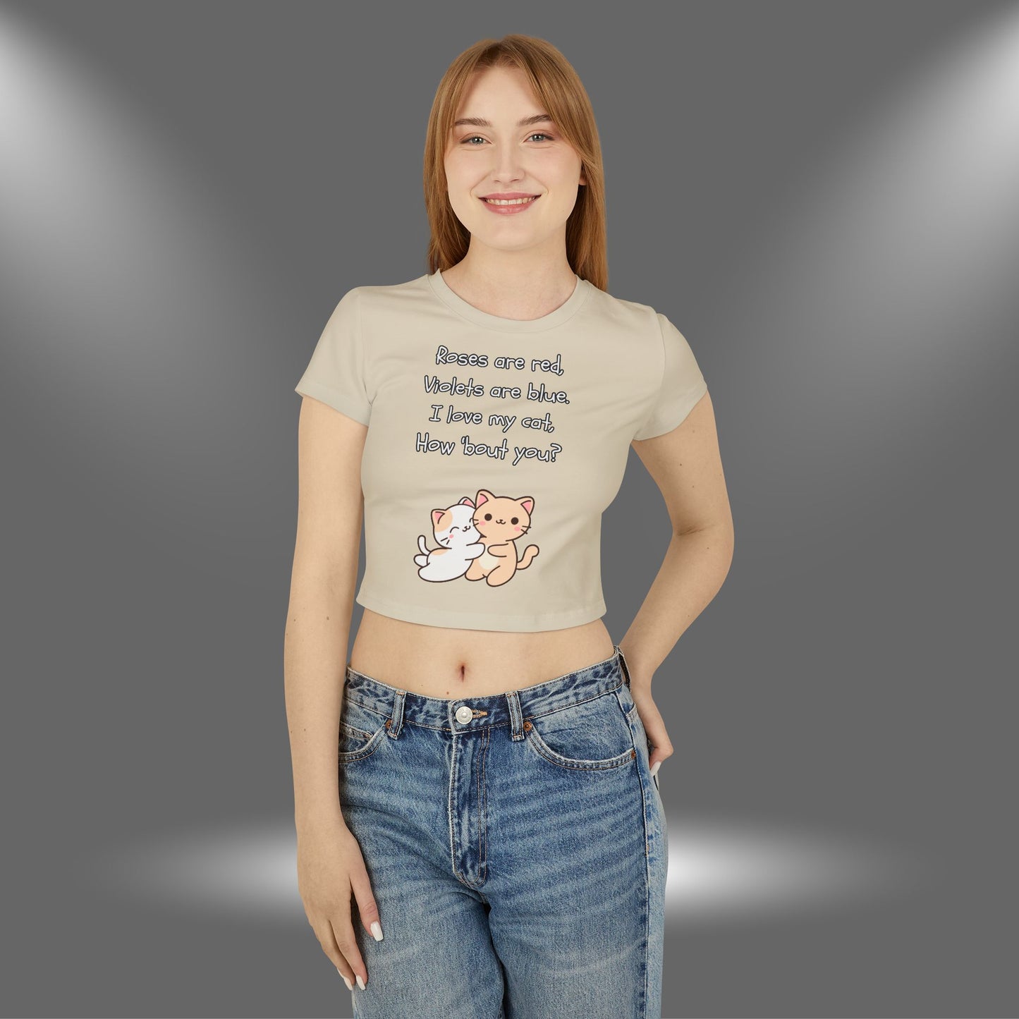 I Love My Cat - Women's Baby Tee
