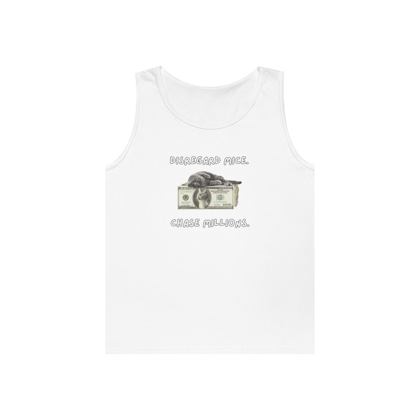 Disregard Mice Chase Millions Men's/Unisex Tank Top