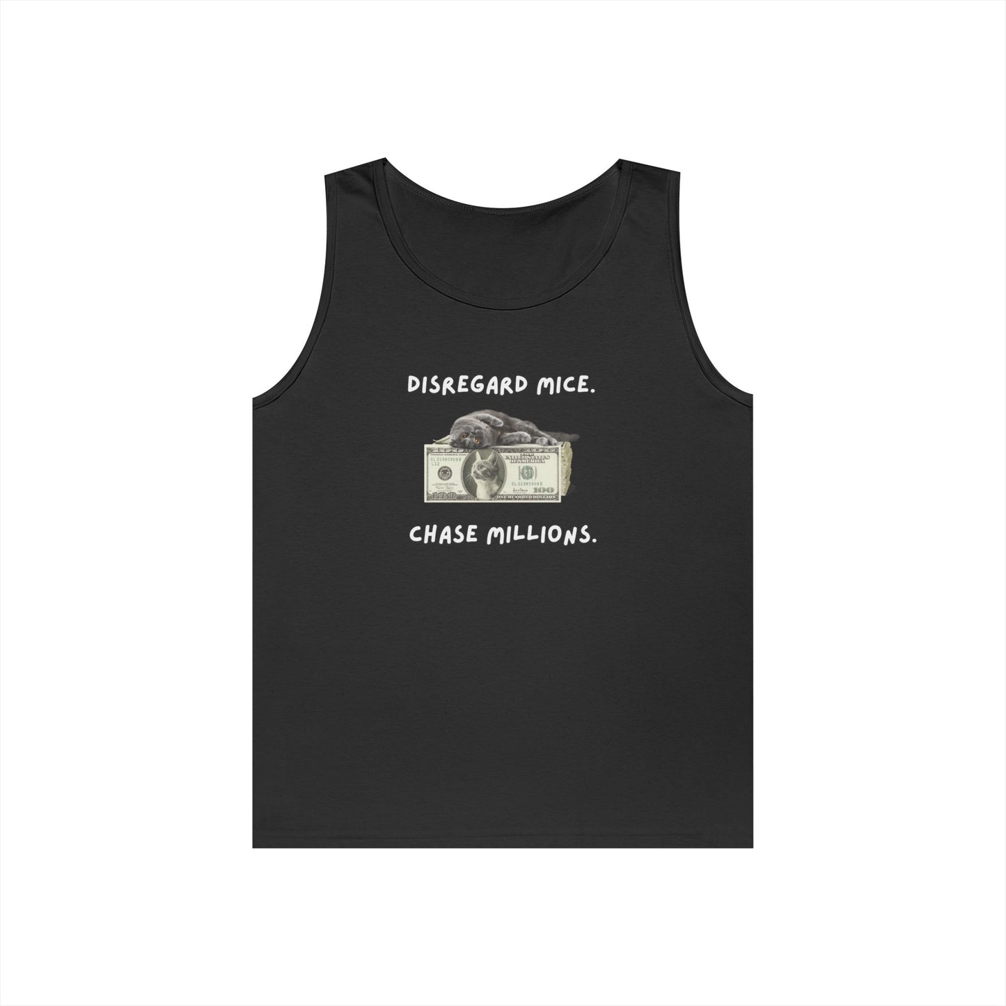 Disregard Mice Chase Millions Men's/Unisex Tank Top