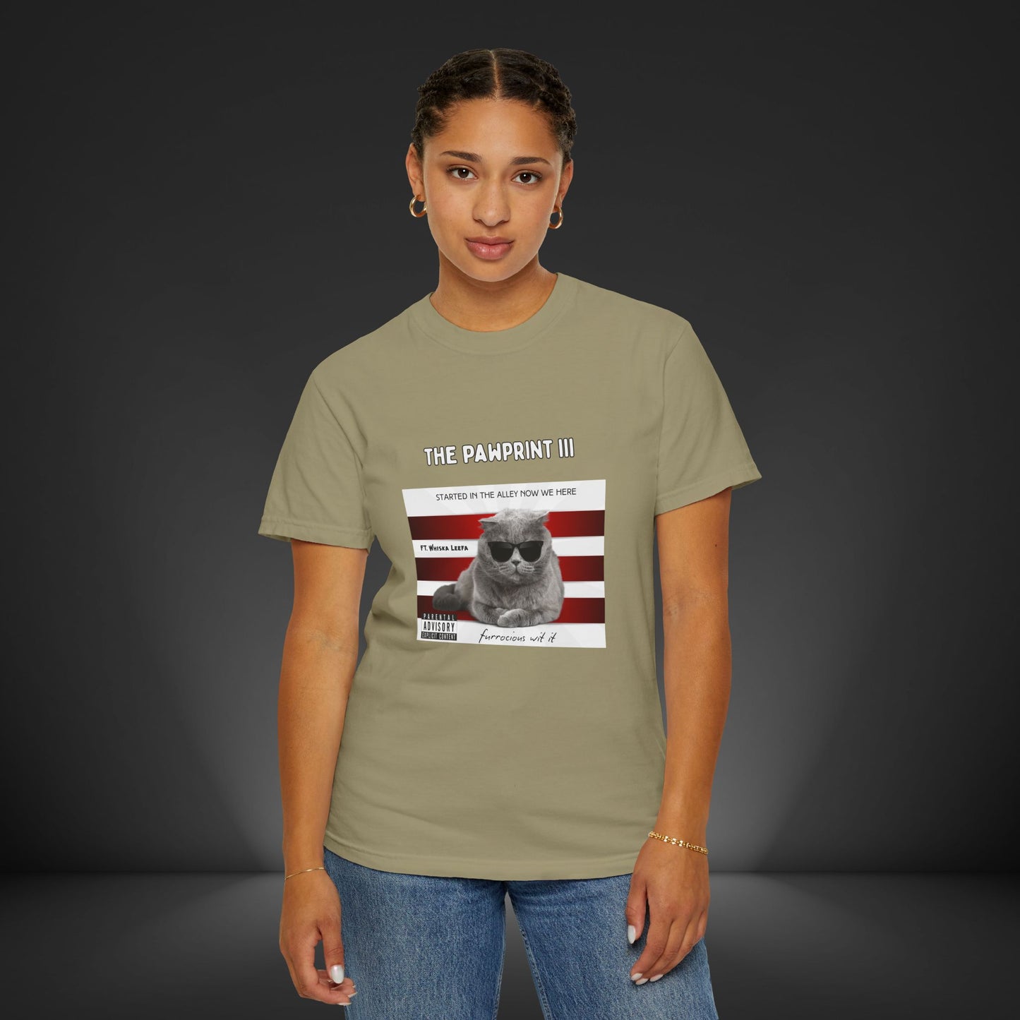 "The Pawprint III" Funny T-Shirt