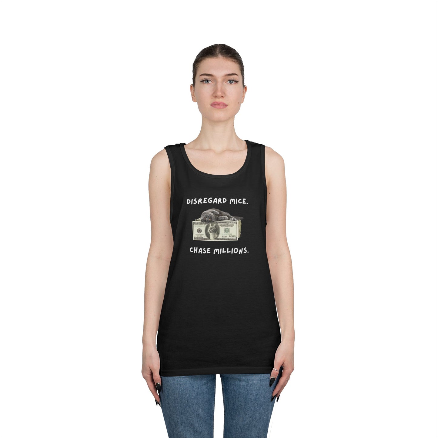 Disregard Mice Chase Millions Men's/Unisex Tank Top