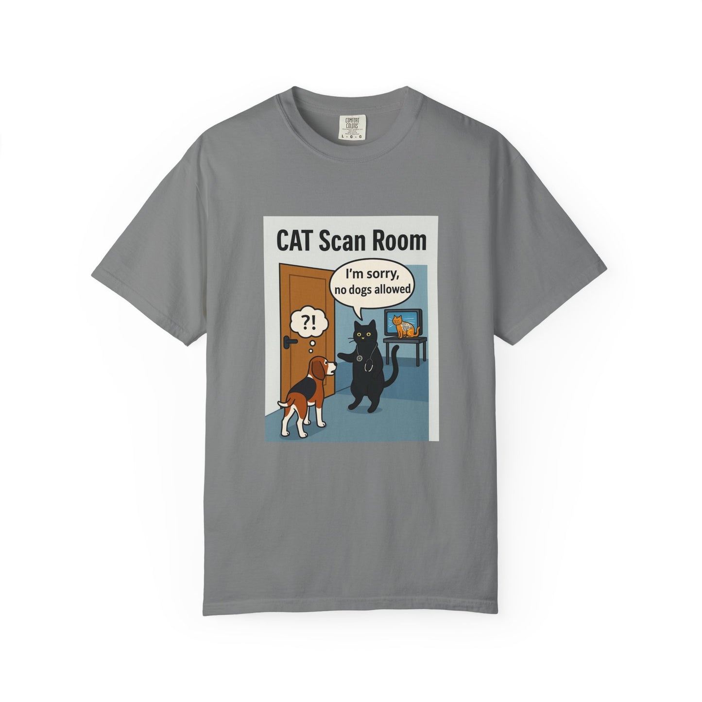 "CAT Scan" Funny Cat T-Shirt