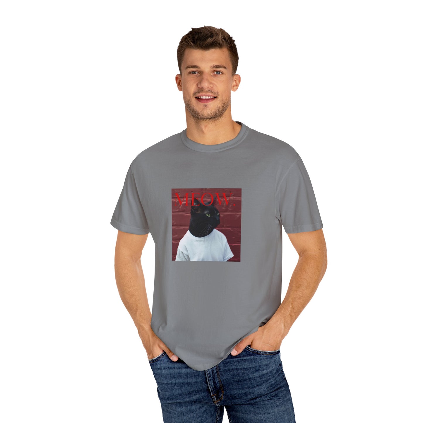 'MEOW.' Men's/Unisex T-Shirt