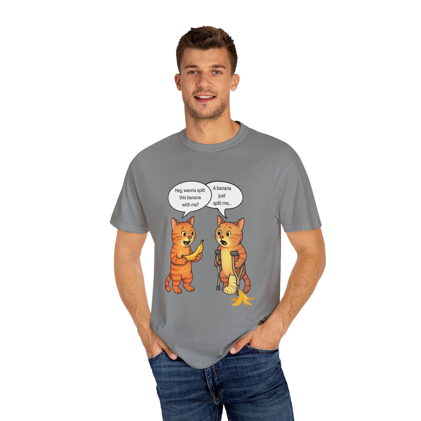 "Banana Split" - Funny Comic T-Shirt
