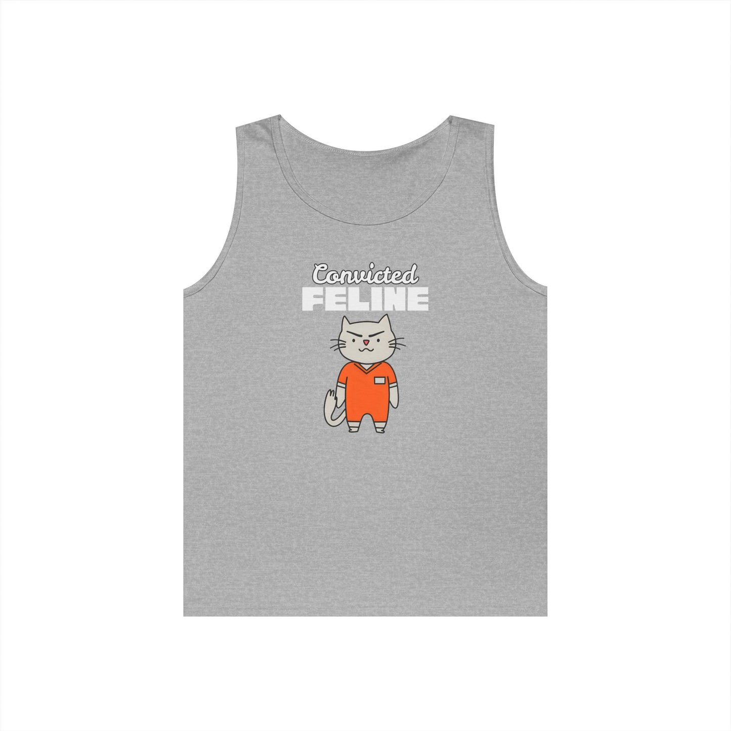 Convicted Feline Men's/Unisex Tank Top
