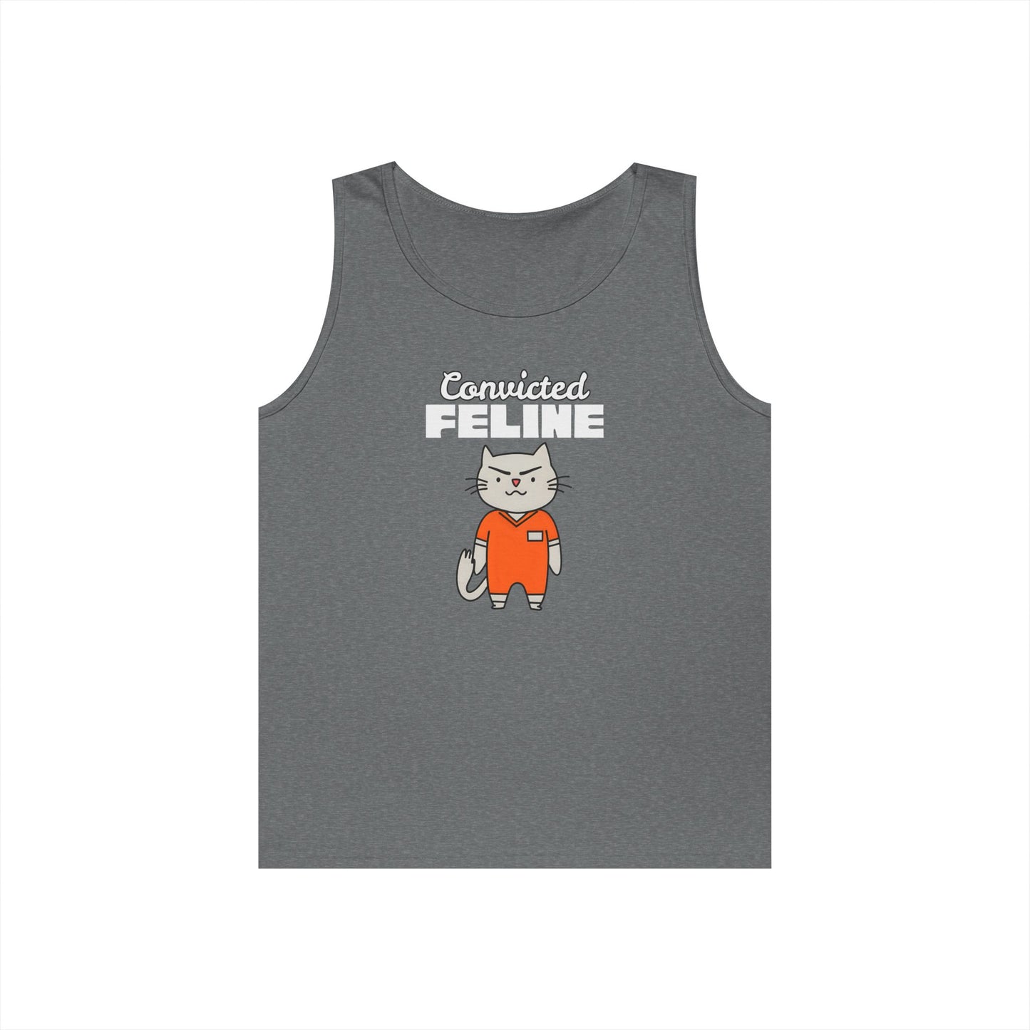 Convicted Feline Men's/Unisex Tank Top