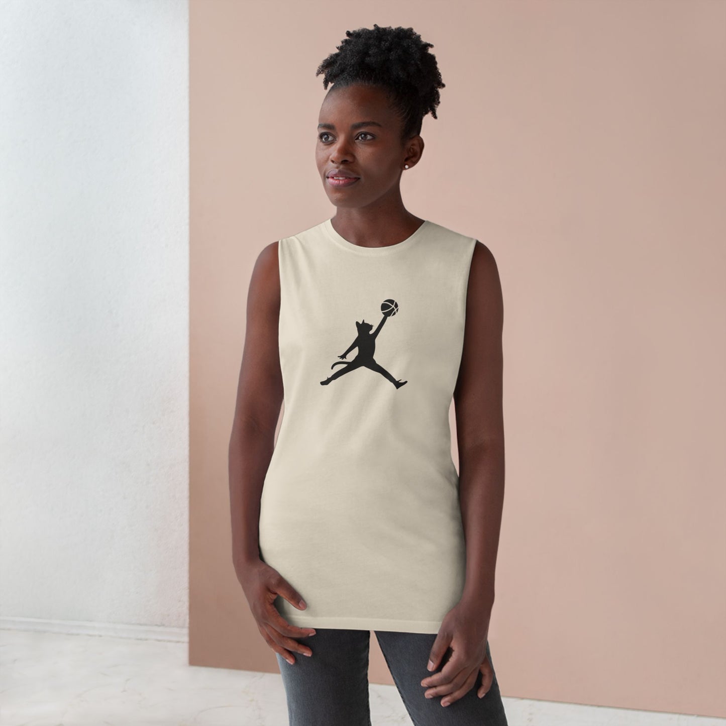 Meowchael Jordan Unisex Tank Top