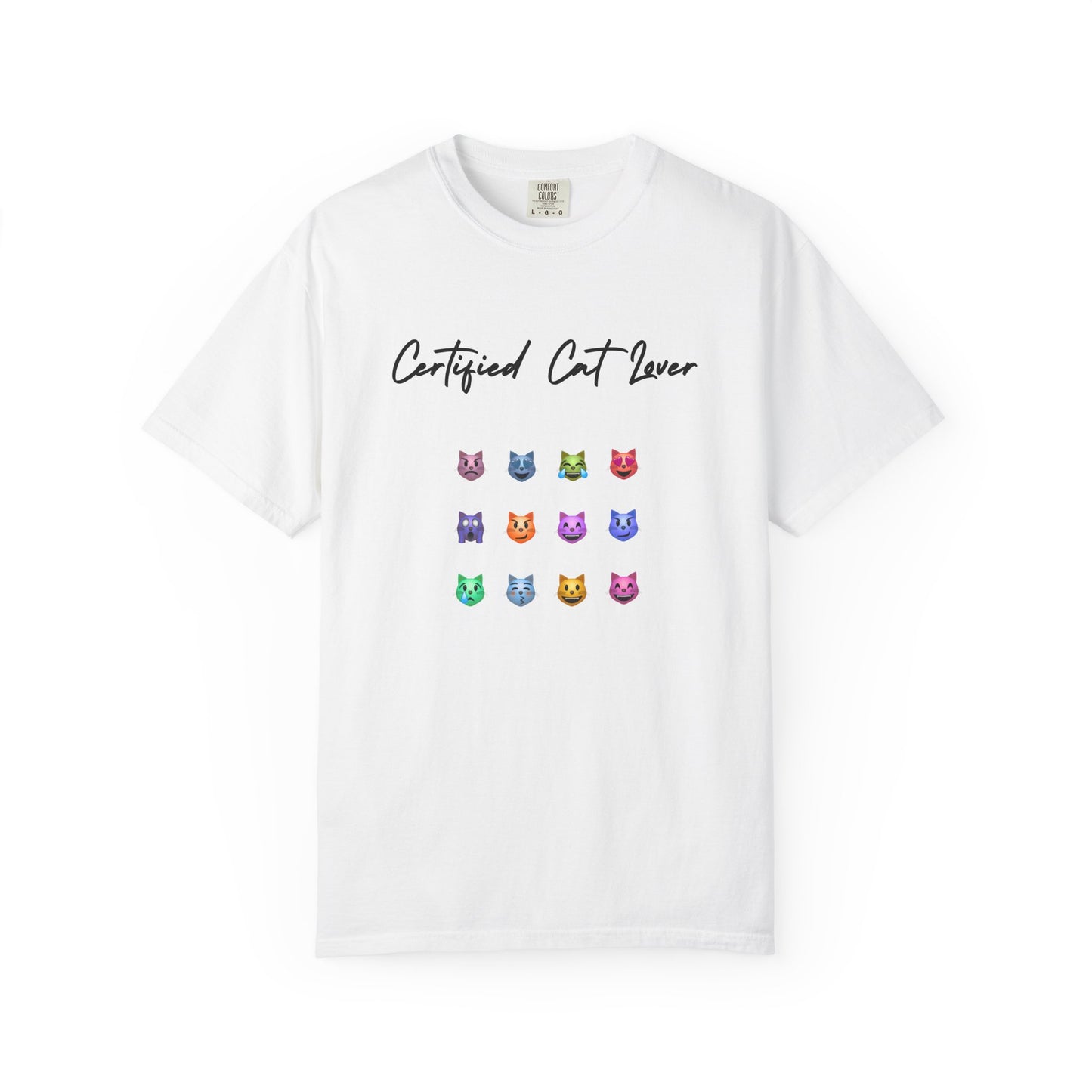 Certified Cat Lover Funny Unisex T-Shirt