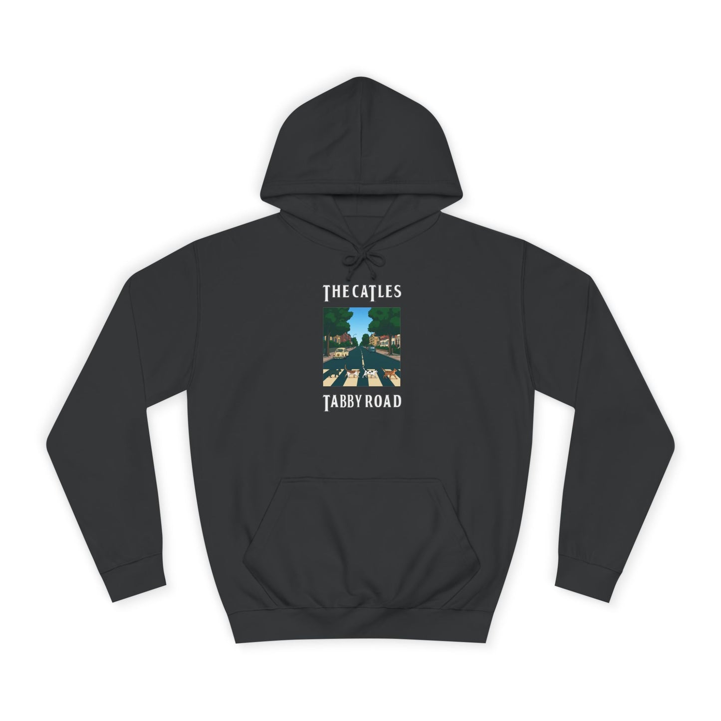 The Catles - Tabby Road Funny Unisex Hoodie