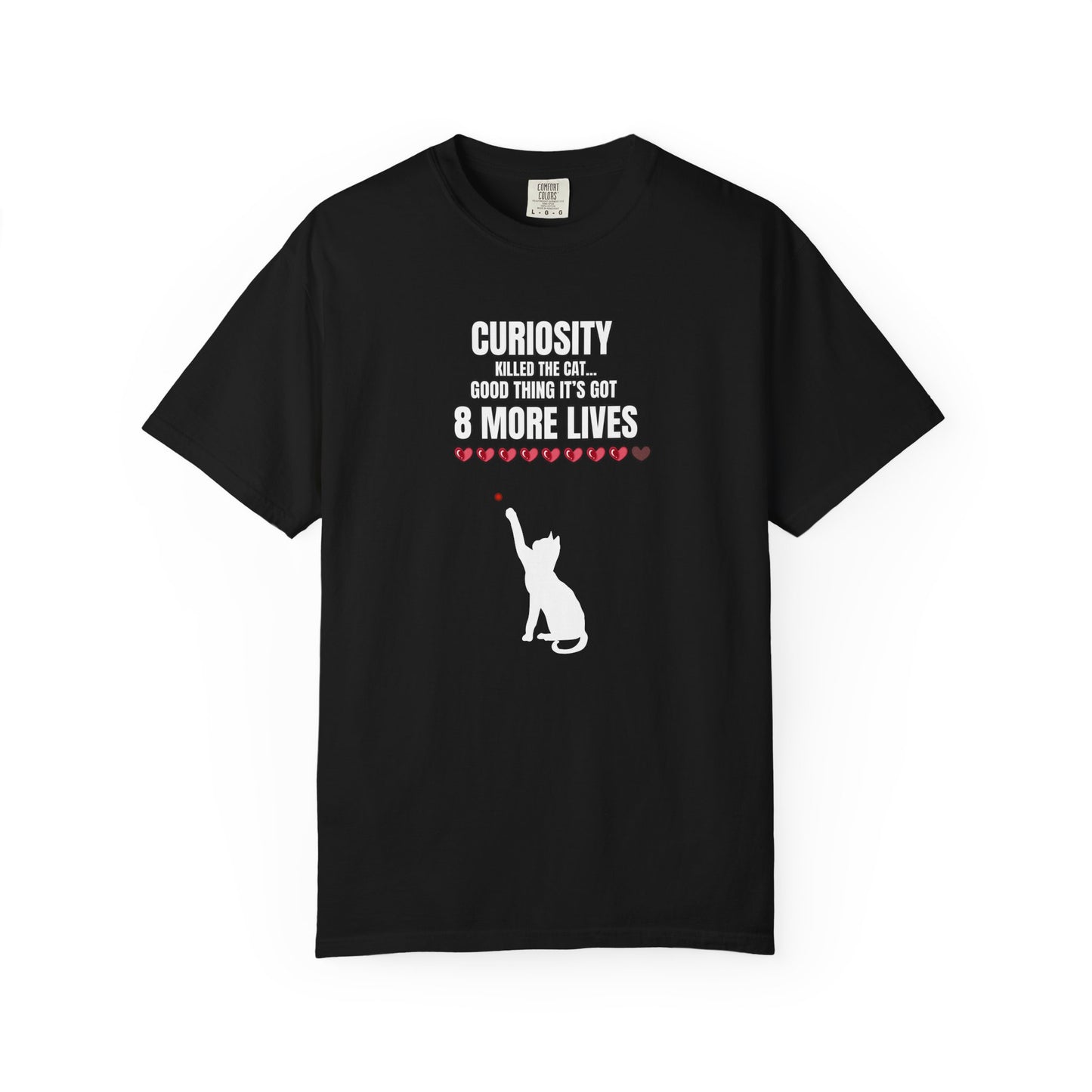 "Curiosity Killed the Cat" Hilarious Cat T-Shirt
