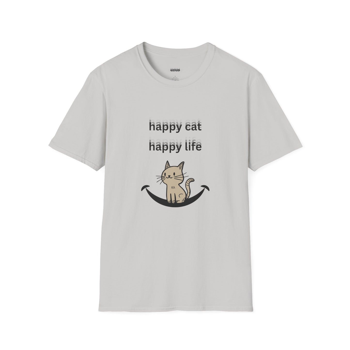 Happy Cat Happy Life Men's/Unisex (Bright Colors)