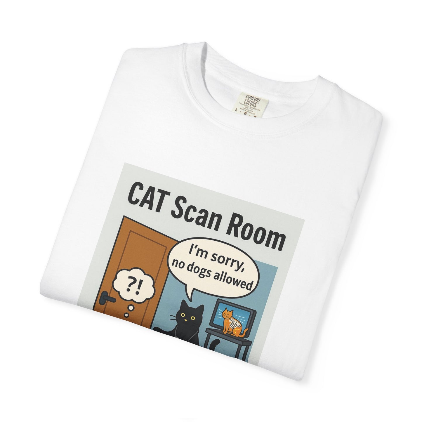 "CAT Scan" Funny Cat T-Shirt