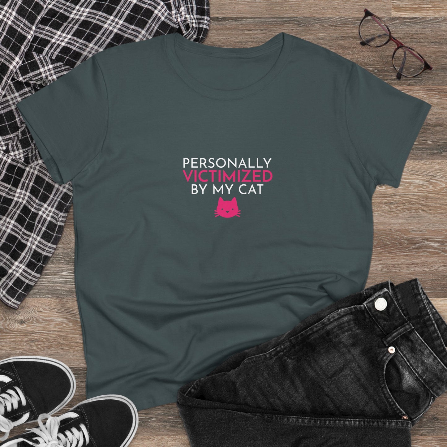 Personally Victimized by my Cat Women's T-Shirt