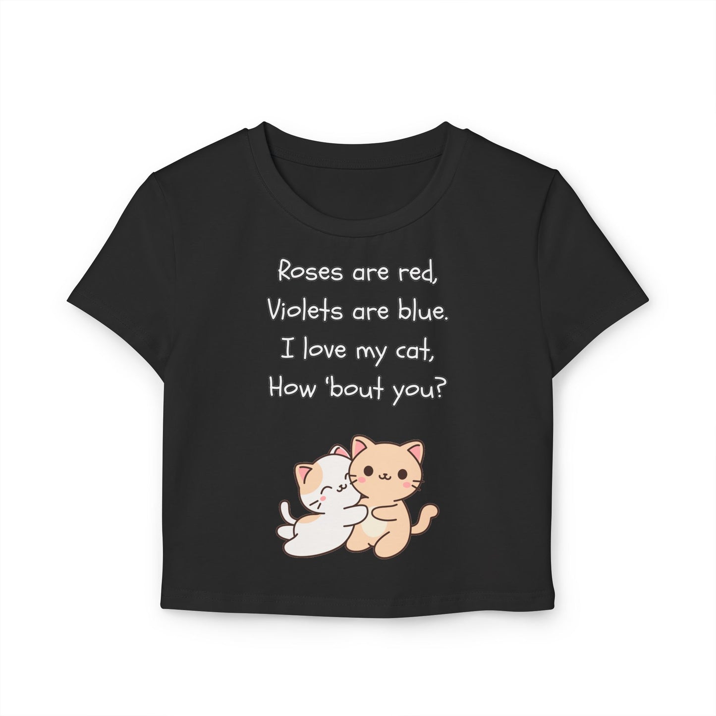I Love My Cat - Women's Baby Tee