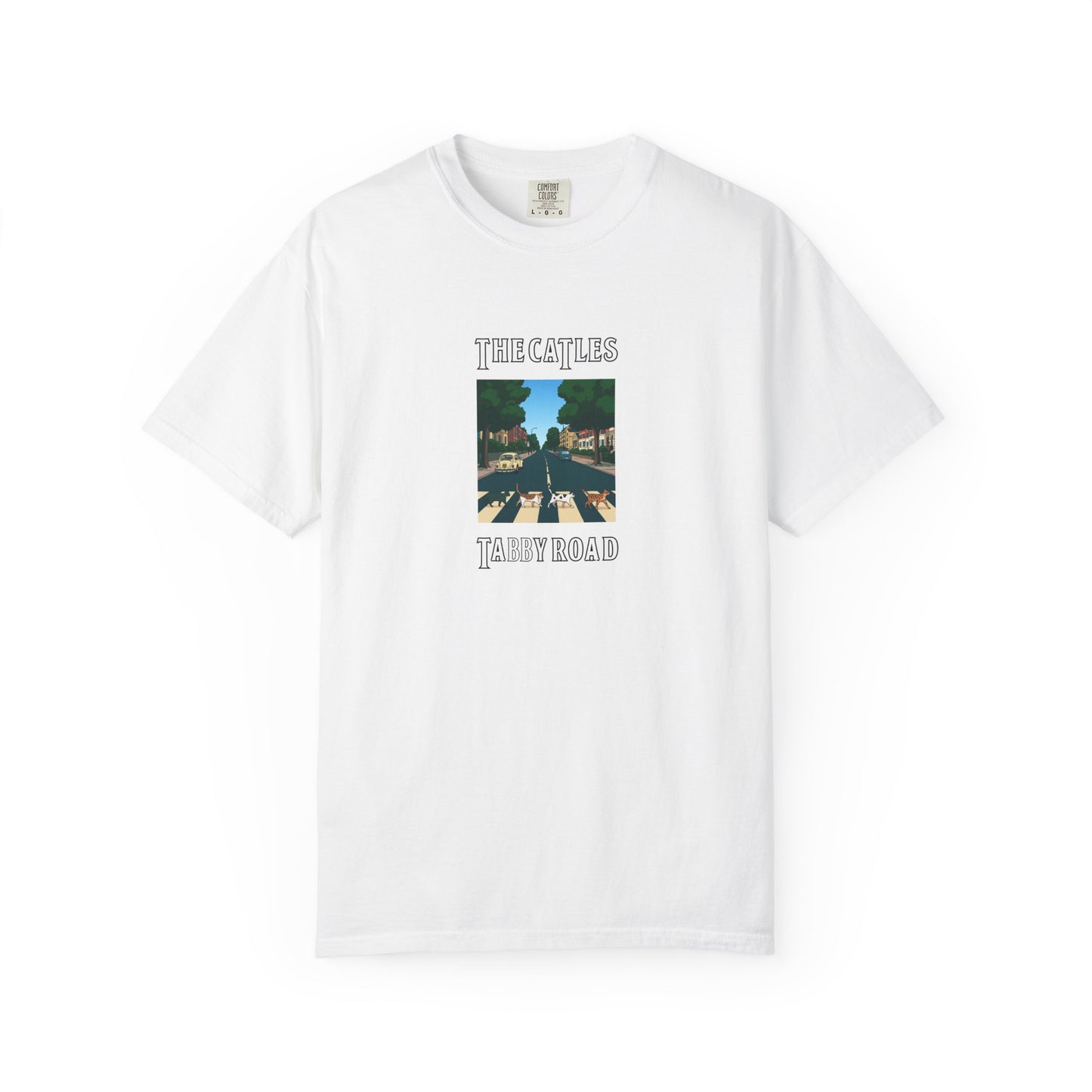 The Catles - Tabby Road Funny Men's/Unisex T-Shirt